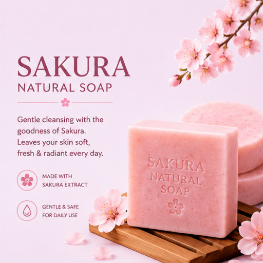 Sakura Natural Soap